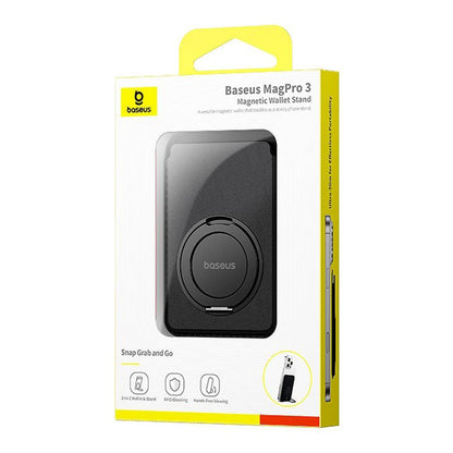 MagSafe Geldbörse, Baseus, MagPro 3, Schwarz P10077101213-01