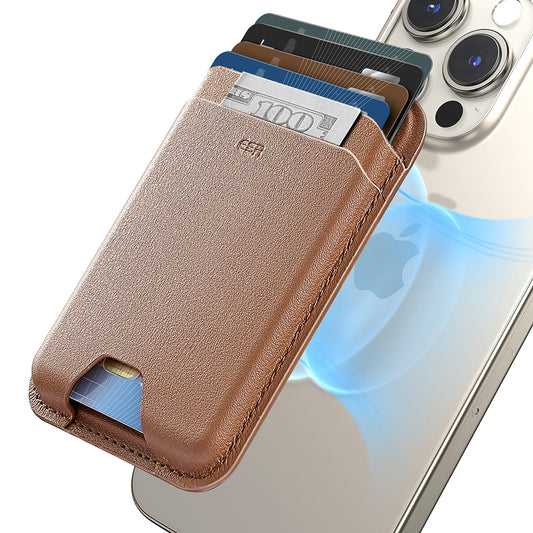 Magsafe Wallet, ESR, Boost, Brown
