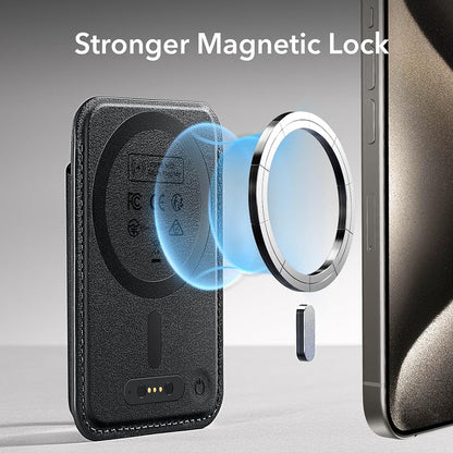 MagSafe Geldbörse, ESR, Classic Geo, Schwarz