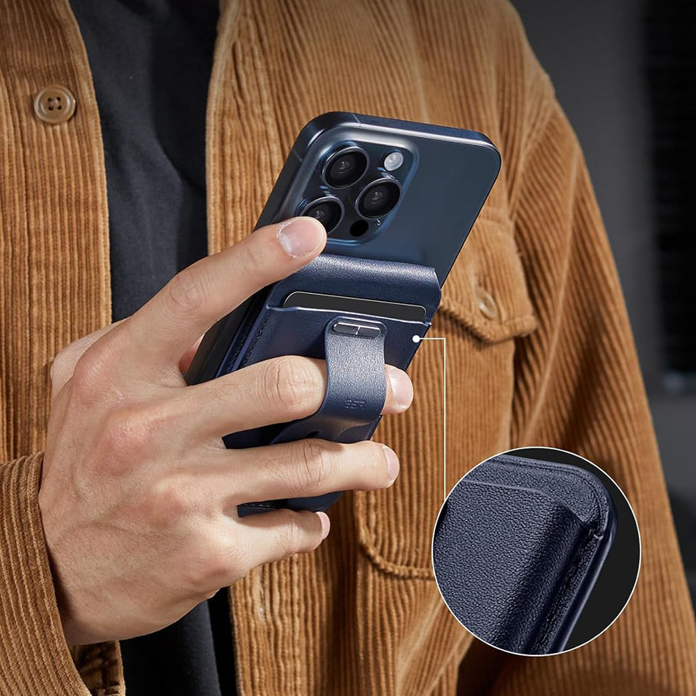 Magsafe Wallet, ESR, Find my Wallet, Navy Blue