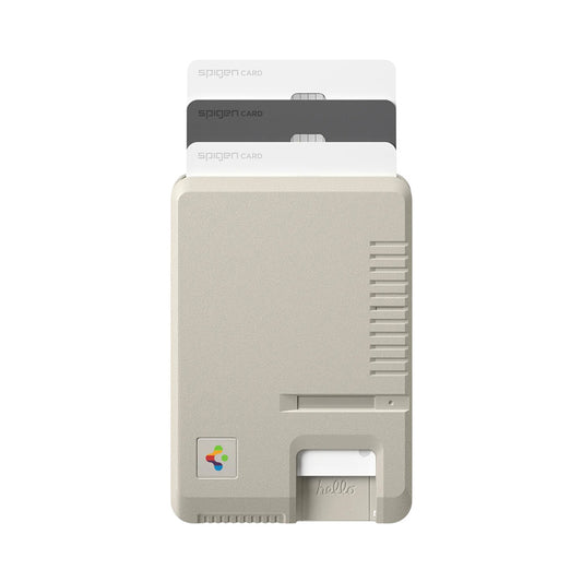 MagSafe Geldbörse, Spigen, Classic LS, Beige AFA10949