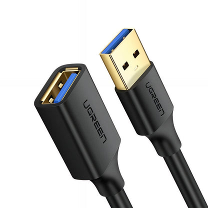 USB 3.0 Verlängerungskabel UGREEN US129, 2m, Schwarz
