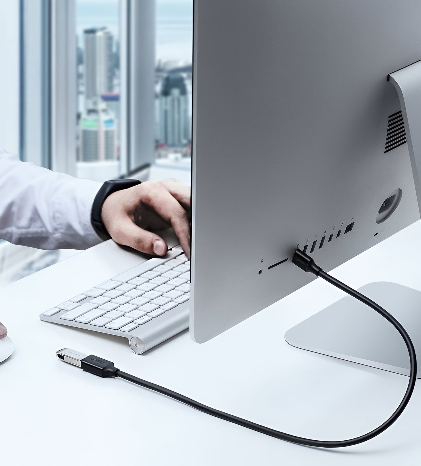 USB 3.0 Verlängerungskabel UGREEN US129, 2m, Schwarz