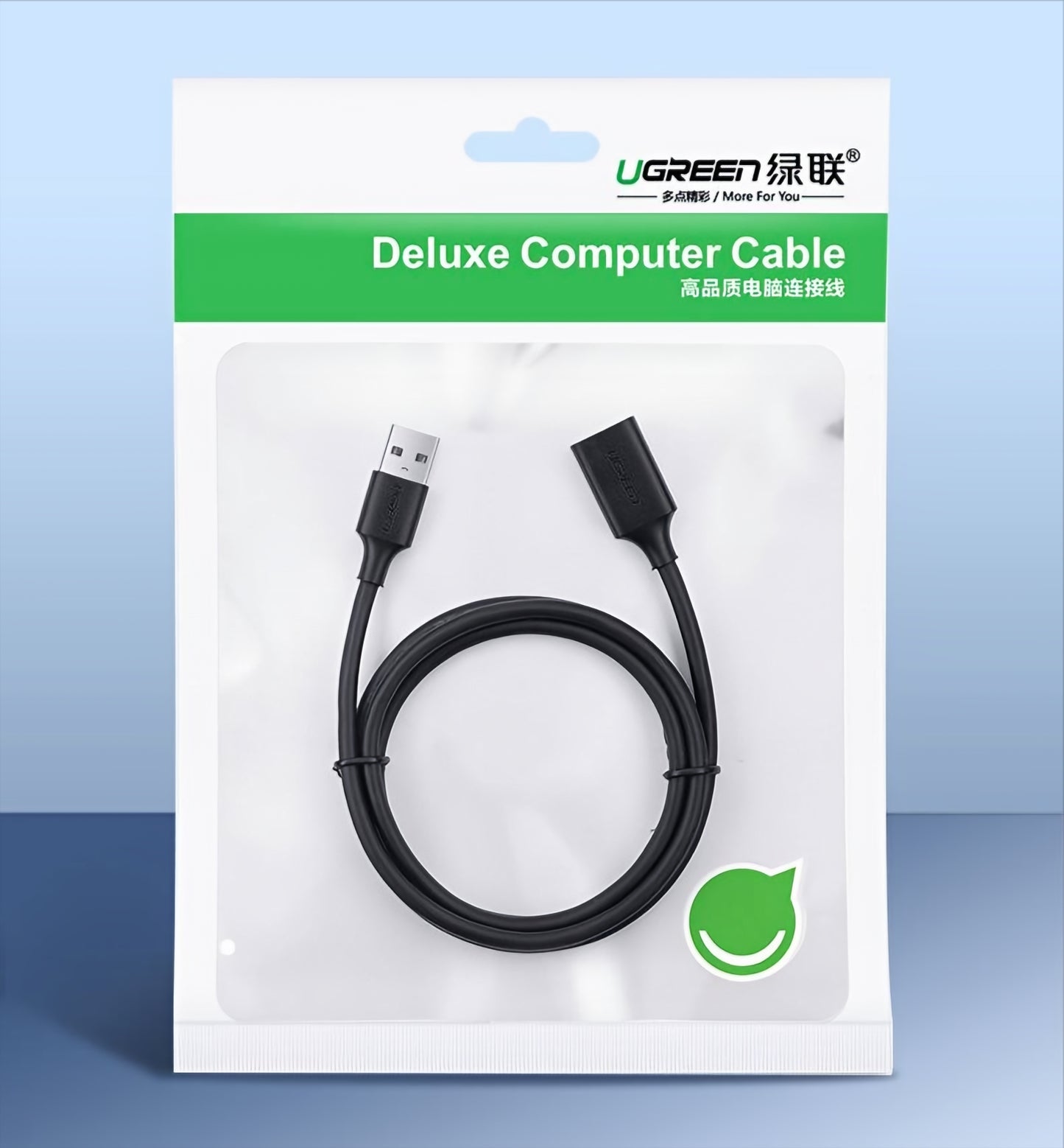 USB 3.0 Verlängerungskabel UGREEN US129, 5m, Schwarz