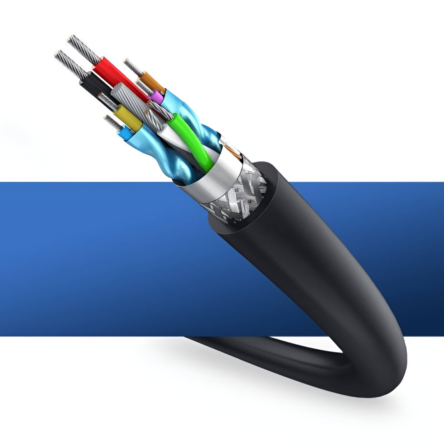 USB 3.0 Verlängerungskabel UGREEN US129, 2m, Schwarz