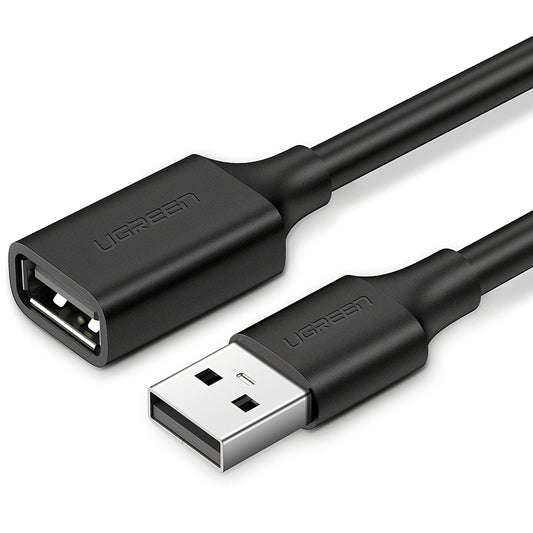USB-Verlängerungskabel UGREEN US103, 1m, Schwarz