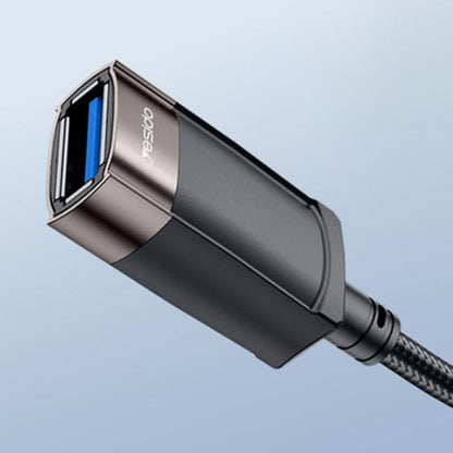 USB-Verlängerungskabel Yesido GS26, 1,5m, Grau