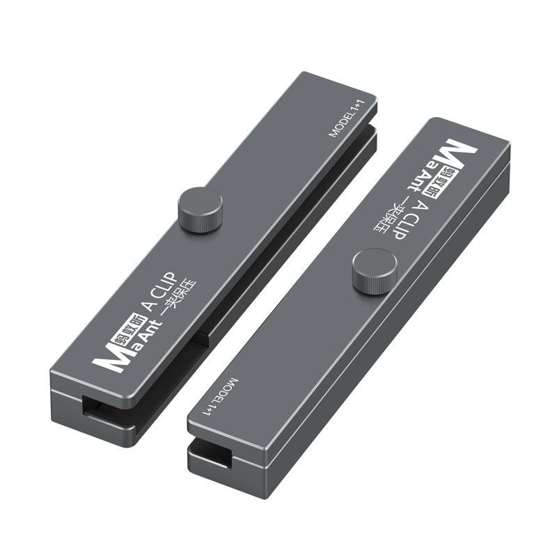 MaAnt A Clip Presse, Set 2 Stück, Grau