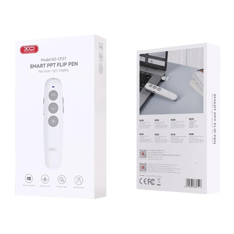Wireless Presenter XO Design CF27, Weiß