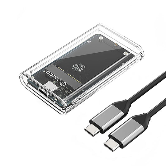 Orico TC10-MS Gehäuse für mSATA SSD, Transparent