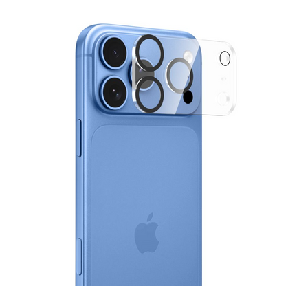 Tech-Protect Cam Fit+ Rückkamera-Schutzrahmen für Apple iPhone 18 Pro Max, gehärtetes Glas, transparent