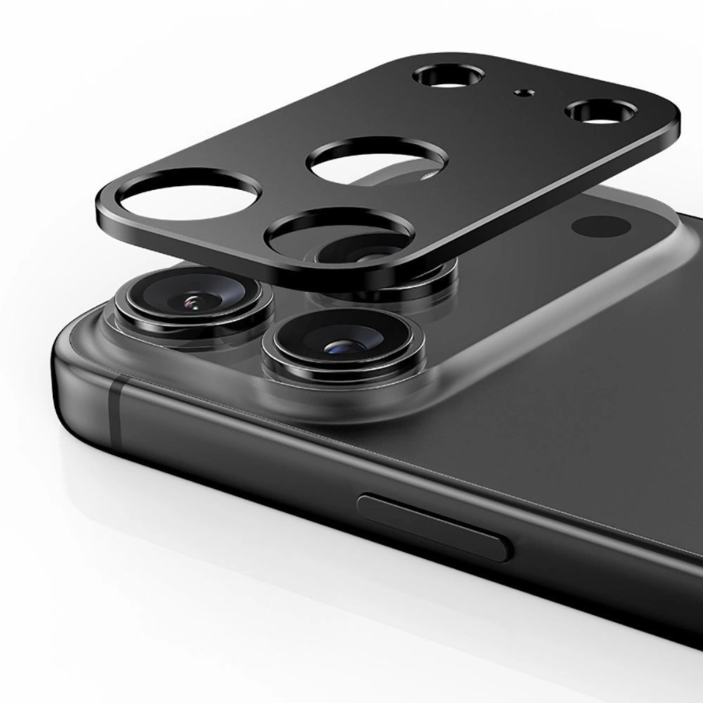 Schutzrahmen für die Rückkamera Tech-Protect Camalloy Fit+ für Apple iPhone 17 Pro Max, Aluminium, Orange