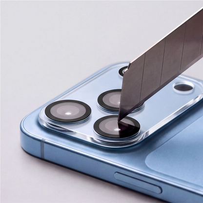 Tech-Protect Cam Fit+ Rückkamera-Schutzrahmen für Apple iPhone 18 Pro Max, gehärtetes Glas, transparent