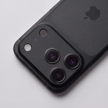 Tech-Protect Camalloy Fit+ Rückkamera-Schutzrahmen für Apple iPhone 18 Pro, Aluminium, Schwarz