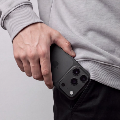 Tech-Protect Camalloy Fit+ Rückkamera-Schutzrahmen für Apple iPhone 18 Pro, Aluminium, Schwarz