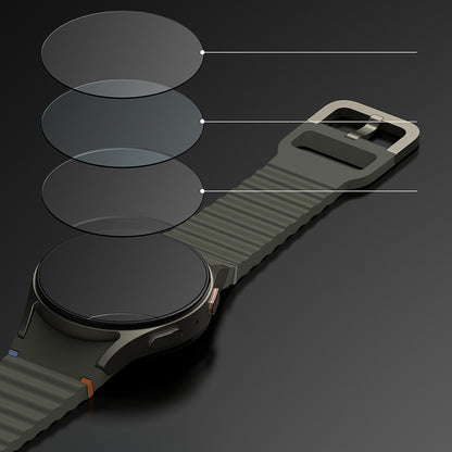 Ringke Premium Styling Schutzrahmen für Samsung Galaxy Watch7 40mm, Modell 4, Schwarz