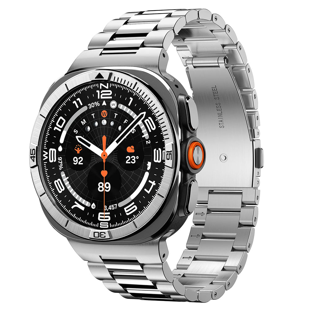 Spigen Tune Pilot Schutzrahmen für Samsung Galaxy Watch Ultra2, Silber ACS11616