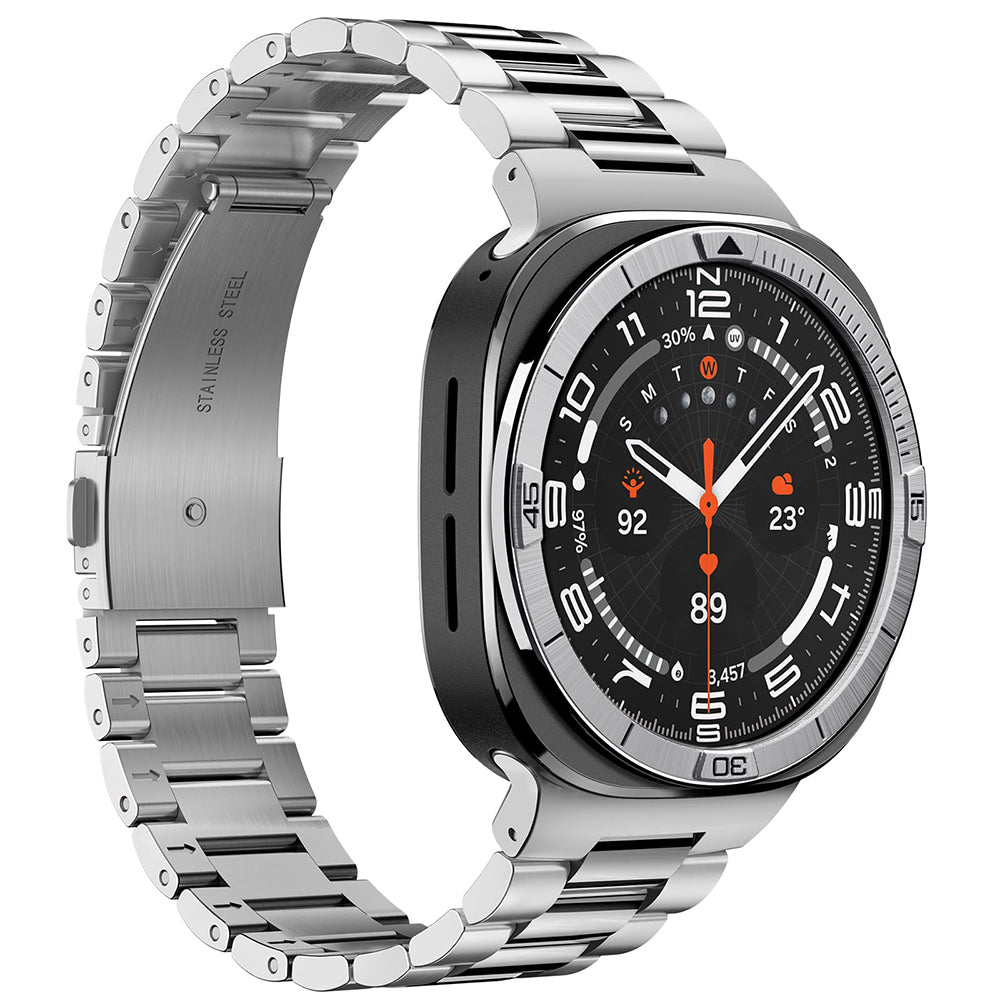 Spigen Tune Pilot Schutzrahmen für Samsung Galaxy Watch Ultra2, Silber ACS11616