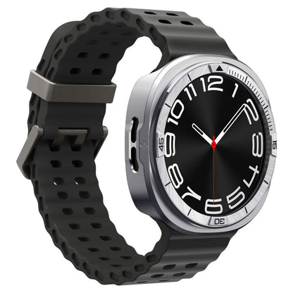Spigen Tune Pro Pilot Schutzrahmen für Samsung Galaxy Watch8 44mm, Silber ACS10011