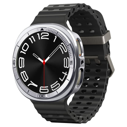 Spigen Tune Pro Pilot Schutzrahmen für Samsung Galaxy Watch8 44mm, Silber ACS10011