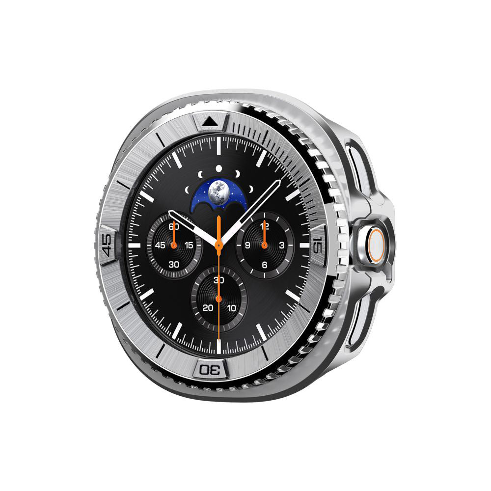 Schutzrahmen Spigen Tune Pro Pilot für Samsung Galaxy Watch8 Classic, Silber