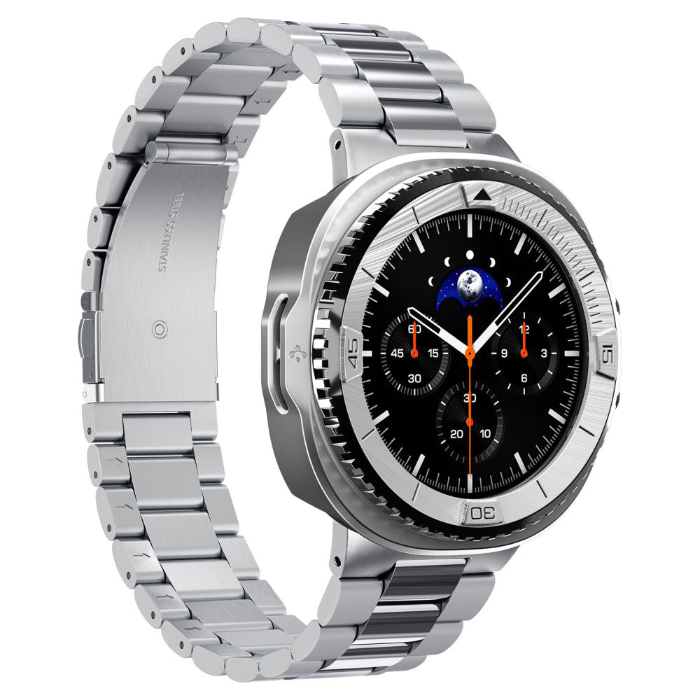 Schutzrahmen Spigen Tune Pro Pilot für Samsung Galaxy Watch8 Classic, Silber