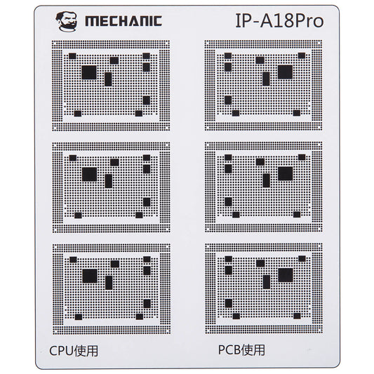 Schablone zur Isolierung von CI-Leiterbahnen Mechanic für Apple iPhone 6 - 16 Serie
