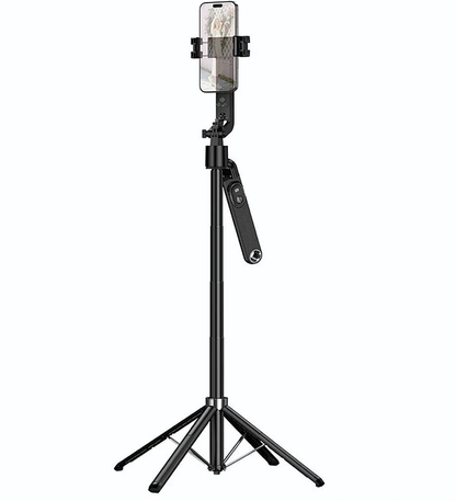 Selfie Stick Bluetooth HOCO K32 Face Tracking, 4,5 Zoll - 7 Zoll, Schwarz