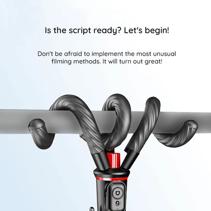 Selfie Stick Bluetooth Techsuit C03, Universal, Schwarz