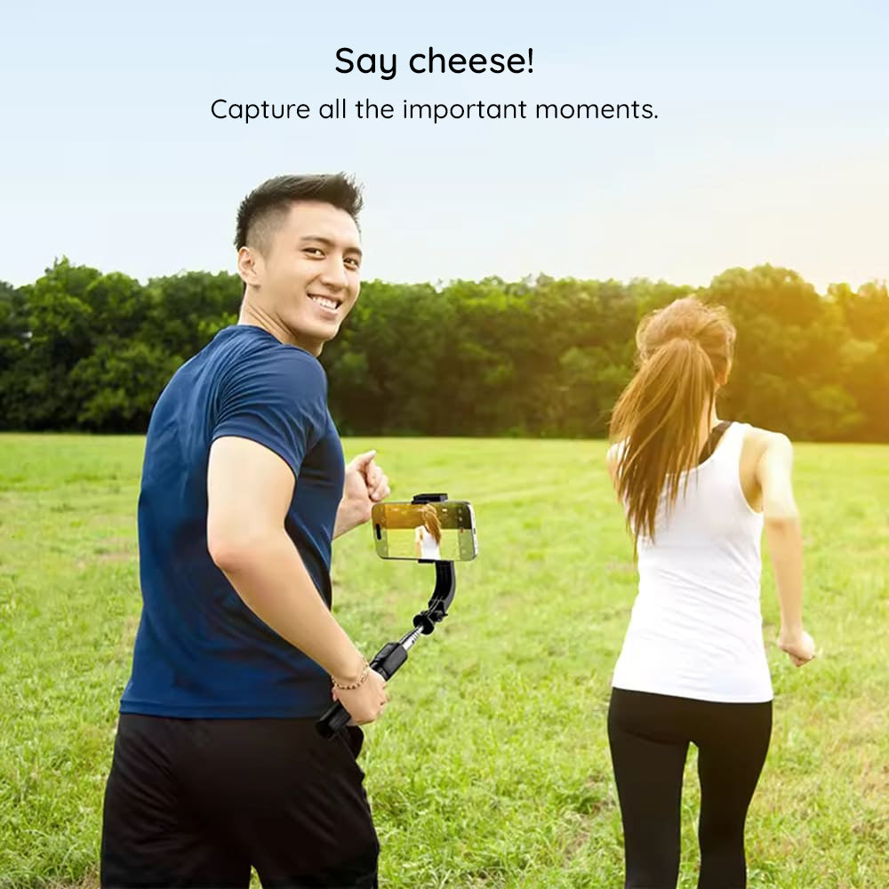 Selfie Stick Bluetooth Techsuit C06, Universal, Schwarz