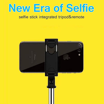 Selfie Stick Bluetooth Techsuit K07, Universal, Schwarz