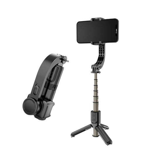 Selfie Stick Bluetooth Techsuit L08Mini, Universal, Schwarz