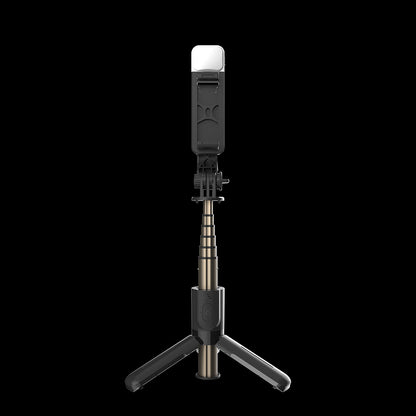 Selfie Stick Bluetooth Techsuit L10s, Universal, Schwarz