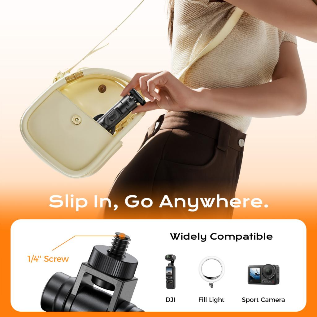 Selfie-Stick Bluetooth XO Design SS30, Universal, Schwarz