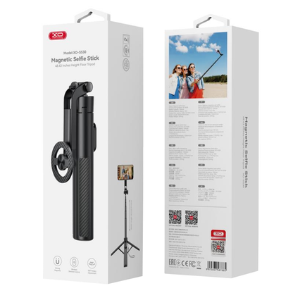 Selfie-Stick Bluetooth XO Design SS30, Universal, Schwarz