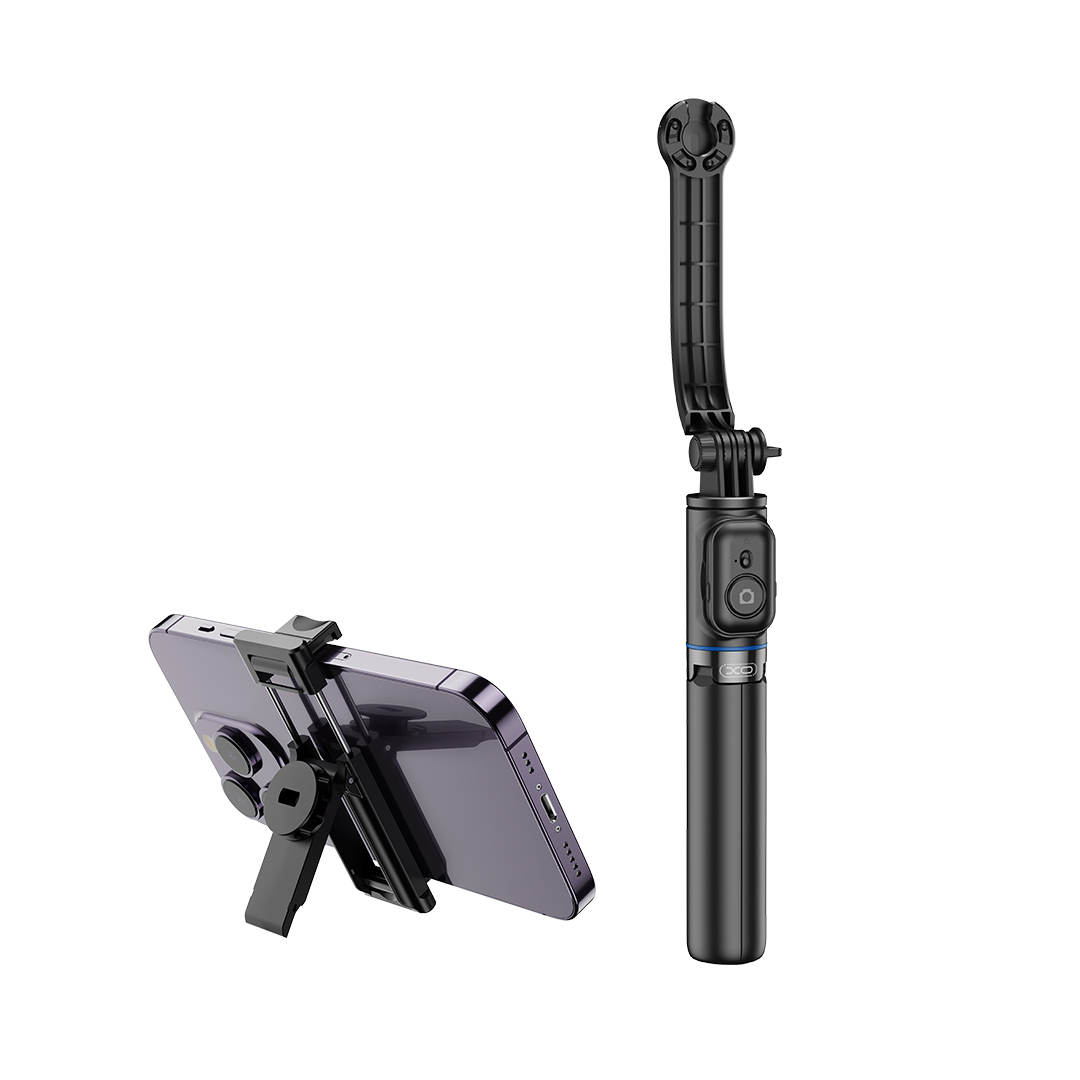 Selfie Stick Bluetooth XO Design SS13, Universal, Schwarz