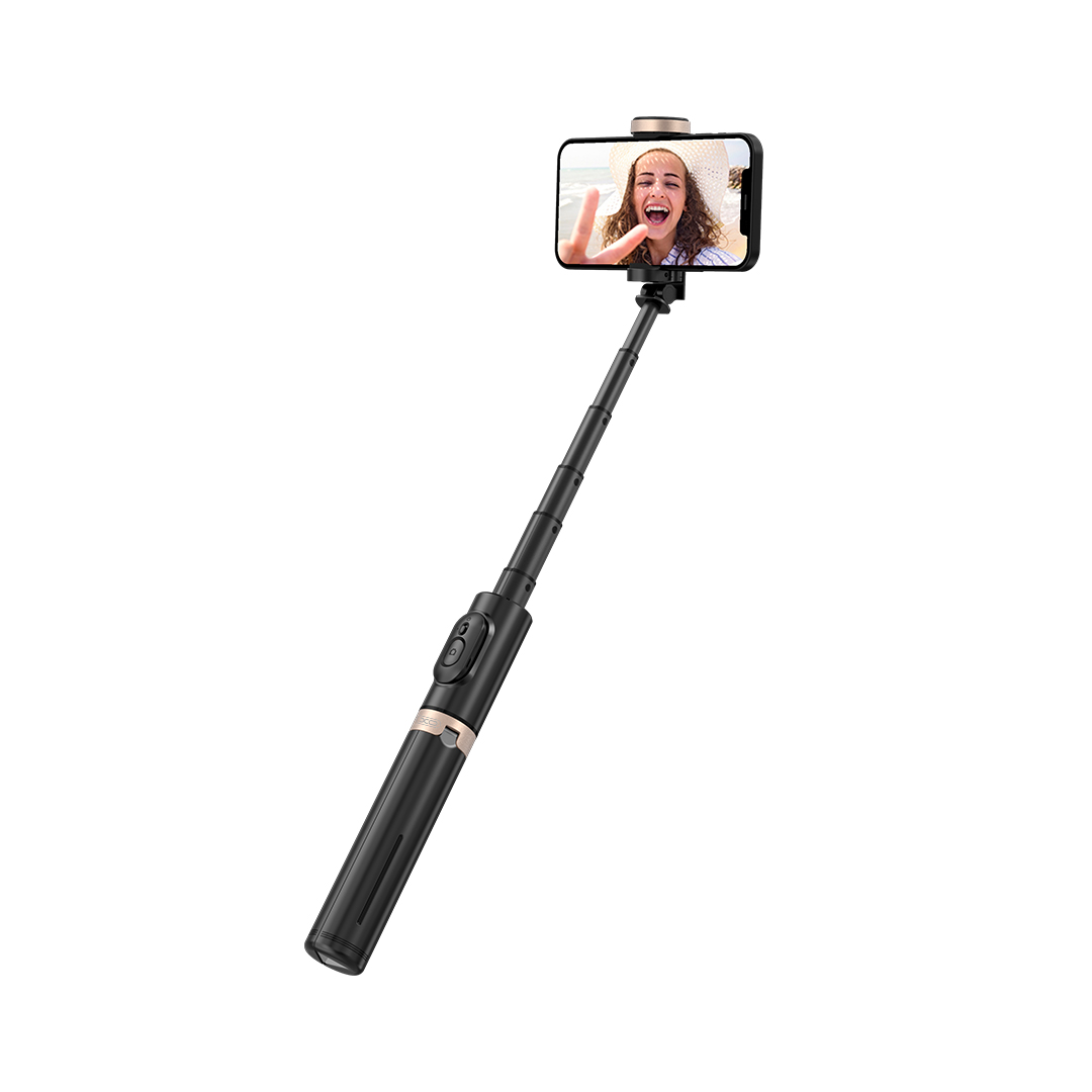Selfie Stick Bluetooth XO Design SS14, Universal, Schwarz