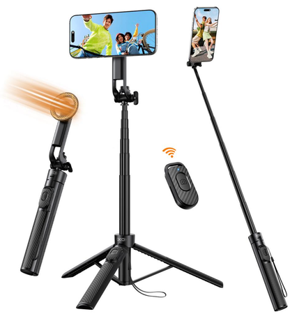Selfie-Stick Bluetooth XO Design SS30, Universal, Schwarz