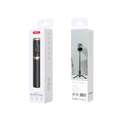 Selfie Stick Bluetooth XO Design SS14, Universal, Schwarz