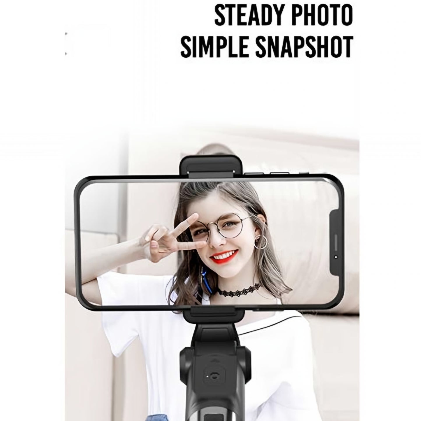Selfie Stick Bluetooth XO Design SS08, Universal, Schwarz