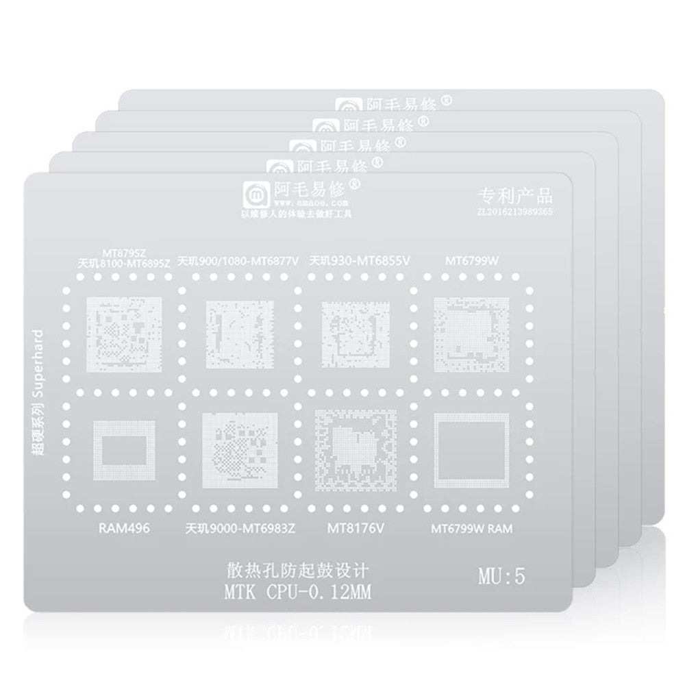 BGA-Sieb Amaoe für CPU MTK MU1-5