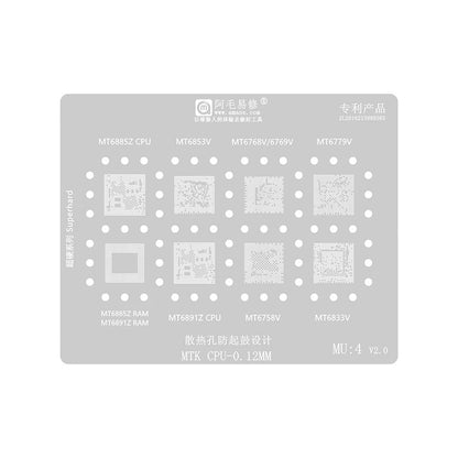 BGA-Sieb Amaoe für CPU MTK MU1-5