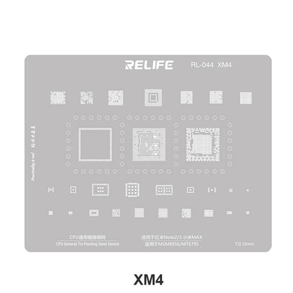 BGA-Schablone Relife RL-044 V2.0 für CPU Xiaomi Serie