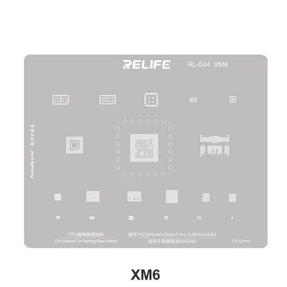 BGA-Schablone Relife RL-044 V2.0 für CPU Xiaomi Serie