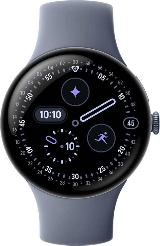 Smartwatch Google Pixel Watch 4, 45mm, Wi-Fi, Grau, Wiederaufbereitet GA10850-EU