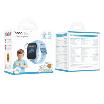 Smartwatch HOCO Y108 Kids Call, Blau