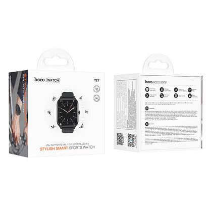 Smartwatch HOCO Y27 Call, Schwarz