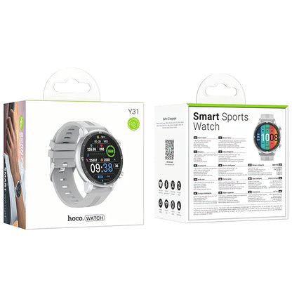 Smartwatch HOCO Y31 Call, Silber
