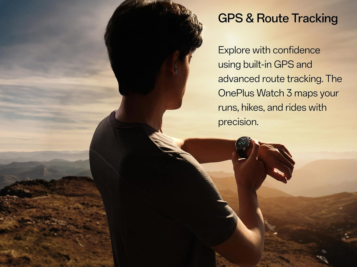 Smartwatch OnePlus Watch 3, 46mm, Grün, Wiederaufbereitet 5491100341
