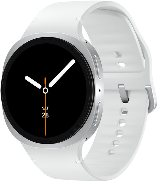 Smartwatch Samsung Galaxy Watch8, 44mm, LTE, Silber SM-L335FZSAEUE